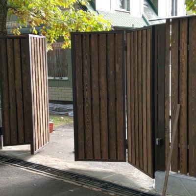 Купите и Закажите Ворота Гармошка: Лучшая Цена от 47413 руб, Установка под Ключ и Доставка в Карабулаке и по Области