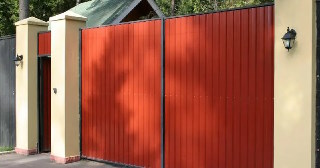 Купить ворота из профнастила Карабулак, цена от 4103 руб.
